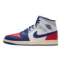 Air Jordan 1 Mid Rare Air mid-top retro basketball shoes blue/white unisex DQ8426-102 46