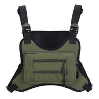 Multi-functional Sports Vest Bag Water Resistant MOLLE Chest Bag  Cycling pilka