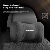 CWTR1 Automobilio galvos atramos kaklo atrama Sėdynės juosmens pagalvėlė Kvėpuojanti minkšta kaklo pagalvėlė Automobilio priedai Mercedes Benz AMG A B C E G CLA