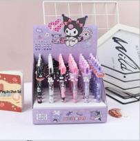 Labubu Erasable Blue Cartoon Pen for Kids - High-Quality Click Gel Pen