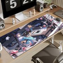 Hoshimi Miyabi Zenless Zone Zero Mouse Pad Gaming Accessories Computer Mousepad Anime ZZZ Keyboard Office Pads Rubber Mouse Mats 800x400x2mm