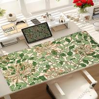 Xxl Mouse Pad x William Morris Computer Table Gaming Pc Setup Accessories Gamer Desk Mat Mousepad Anime Large Mats Office 800x400x2mm