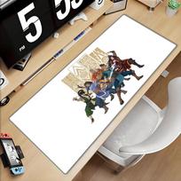 Avatar The Last Airbender XXL Mouse Pad Pc Gaming Accessories Keyboard Carpet Laptop Kawaii Desk Mat 800x400x2mm