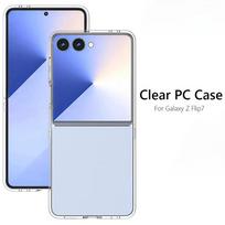 For For Samsung Galaxy Z Flip7 FE Slim Hard PC Clear Transparent Case For For Samsung Galaxy Z Flip7 Flip 7 5G ShockProof Phone Cover Samsung Z Flip7 FE