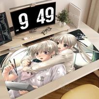 Anime Yosuga No Sora Mouse Pad Large Rubber Tablepad PC Game Mousepad Laptop Desk Pad XXL Nonslip Computer Keyboard Mouse Mat 800x300x2mm