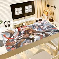 Ye Shunguang Mouse Pad New Zenless Zone Zero Anime Girl Game Pc Accessories Nonslip Mousepad XXL ZZZ Office Keyboard Desk Mat 400x800x2MM