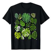Monstera Varieties Albo Deliciosa Thai Con Plant Lover T-shi S įvairiaspalvis