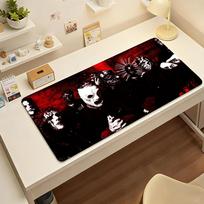 SSSlipknotEs Band Mouse Pad Nonslip Desk Mat PC Laptop Accessories Rubber Office Keyboard Large Gamers Decoracion SBD400x800x2mm