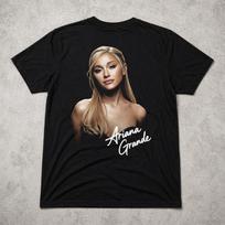 Ariana Grande T Shirt Pop Music Graphic Tee Adults Kids Black Gift 2XL