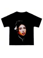 Kali Uchiss Potrait Heavyweight Black Tee Shortsleeve Shirt S įvairiaspalvis