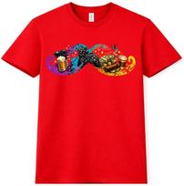 Gamer Coffee T Shirt Funny Gaming Graphic Tee Video Game Nerd Mustache Design 4XL