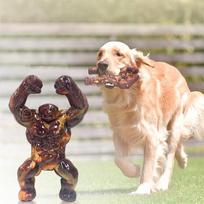 Gorilla Dog Toy Dog Chew Toy Bite-resistant Dog Teeth Grinding Toy Interactive Dog Toy for Medium/Large Dogs China Mainland