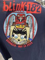 Blink 182 Barclays Center Short Sleeve Black Cotton T-shirt S-5XL M594 S