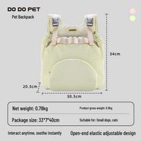 Portable Breathable Pet Front Carrier Backpack for Dogs and Cats For dogs up to 8 lbs, cats up to 12 lbs