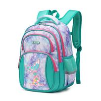 School Bags for Kids Backpack for Boys Elementary Kindergarten Preschool School Bag 14 inch Multifunctional Cute Large Capacity žalia