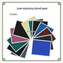 3D Laser Engraver Ceramic Marking Color Paper Black Gray