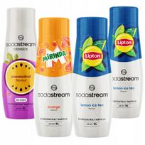 Syrop Sodastream 2X Herbata Ice Tea Lemon + Mirinda + Passionfruit Marakuja
