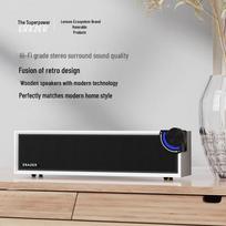 Lenovo F03 Retro Wooden Wireless Bluetooth Speaker (CN version)