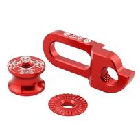 Universal MTB Road Bicycle Frame Hanger Rear Derailleur Transmission Tail Hook  Road Bicycle raudona