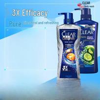 Clear Men's Anti-Dandruff Shampoo & Shower Gel Set