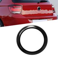 Blizgios juodos galinės emblemos bagažinės žiedo apvadas BMW F20 F21 1 serijai M135i M140i Išorinės dalys Apdaila Automobilio priedai gray