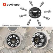 BEVINSEE Crank Hub Bolt Capture Kit for BMW N55/S55 F30 F31 F32 F36 F80 F82 F10 F07 E90 E92 E93 F20 F22 F87 F25 E70 E82 E88 E84