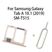 SIM Card Tray + Micro SD Card Tray For Samsung Galaxy Tab A 10.1 (2019) / SM-T515 auksas