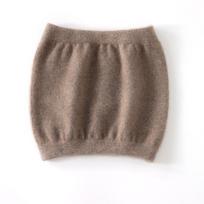 Kliento 100% kašmyro vilnos juosmens atramos diržas - Unisex šiltas megztas pilvo apsaugai gray