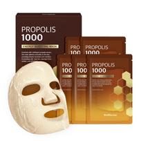WELLDERMA Propolis 1000 Energy Boosting Sheet Mask 25ml x 5ea / Anti-Aging, Moisturizing, Korean Cosmetics, Kbeauty