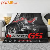 Motor Work R 1200 Gs Adventure Motorcycle Ultra-Soft Blanket Quilt Winter Sofa Cover Bed Covers 30x40in
