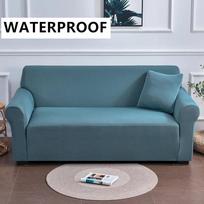 Vandeniui atsparūs elastiniai sofos užvalkalai svetainei fotelis sofos užvalkalas kampinė sofa L formos sofos užvalkalas baldų apsauga 1 seater 90-140cm orange