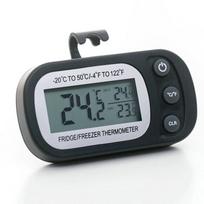 Thermometer Waterproof Digital Thermometer for Fridge/Freezer Keep Food Fresh and Safe with Precise Monitoring juoda