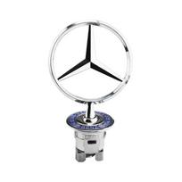 Automobilio lipdukas Naujas 2025 Skirtas Mercedes Benz 1 vnt. 44 mm Mercedes Benz variklio dangčio logotipas Skirtas Mercedes Benz E S W202 W203 W204 W208 W210 W2