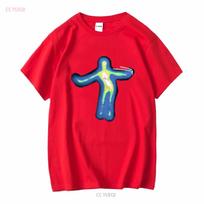 Aelfric Eden Distorted PortraiT T Shirt Mens Medium Large XL Baggy Oversized 24x31 vintage Washed Stretched Slightly Soft S