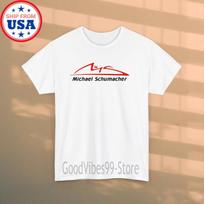 Schumi Racing Legend Michael Schumacher Men's White Size S-5XL 4XL