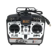 8-Channel Flight Simulator Remote Controller with USB Dongle
