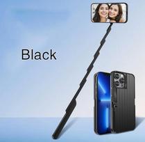 Dropshipping Portable Phone case with BT Selfie Stick Multi-functional 3 in 1 Remote Control Outdoor Use for 15 Pro Max 16 14 13 Opp Bag&For iPhone 16 juoda