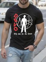 Devo Official Band Tshirt - Duty Now for The Future Graph... S