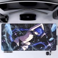 Promeia Mouse Pad ZZZ Zenless Zone Zero Anime Girl Gaming XXL Nonslip esports Mousepad PC Keyboard HD Printing overlock Desk Mat 300X800X2MM