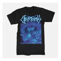 Camiseta Cryptopsy Camiseta Negra De Manga Corta, Camisa Nue S įvairiaspalvis
