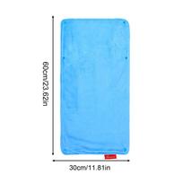 Electric Heating Pad USB Thermostatic Hand Warmer Short Velvet Fabric Warm Hands And Legs Shawl for Winter Office And Home Use
