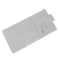 fxdf9 Car Sun Visor Point Type Multi-function Storage Bag For Mitsubishi Outlander Lancer 10 9 ASX RALLIART Eclipse L200 Pajero Goods