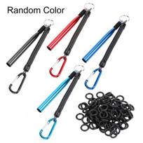 Wacky Worm Rig Tool with 100 O-Rings for Soft Baits Lures Fishing Accessories