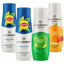 Syropy Sodastream 2X Herbata Ice Tea Lemon + Lemon Lime + Pomarańcza Mango
