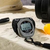 ULTRAK DT495B Elektroninis chronometras | 100 ratų atmintis | 3 eilučių ekranas | Tikslus ir vandeniui atsparus laikmatis lengvosios atletikos treniruotėms raudona