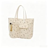 Beilian Leopard Print Shoulder Tote Bag with Water Bottle Pocket