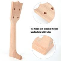 21in 23in Ukulele Neck Okoume Wood And Rosewood Ukulele Replacement Neck  Concert Ukulele 21in