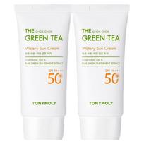 TONYMOLY The Chok Chok Green Tea Watery Sun Cream SPF50+ PA+++ Hydrating UV Protection 50ml x 2pcs