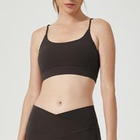 Cross-Back Women's Yoga Suit: Pilates One-Piece Vest with Built-in Sports Bra S