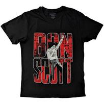Bon Scott Unisex T-Shirt: Big Type (Large) L